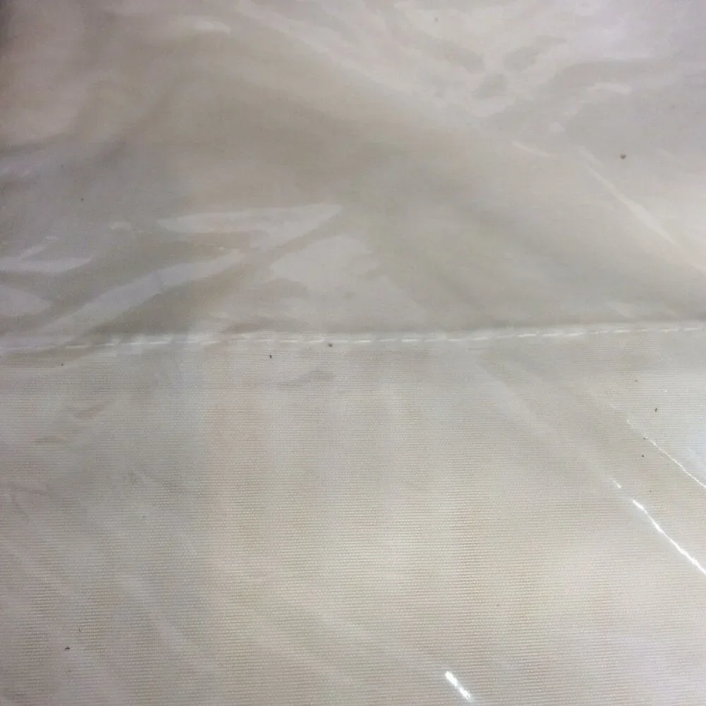 Vintage Belleaire Sheer Voile White Window Curtain Panel 62 x 84 Set 3 New